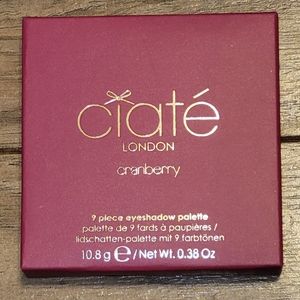 Ciate London Cranberry eyeshadow palette